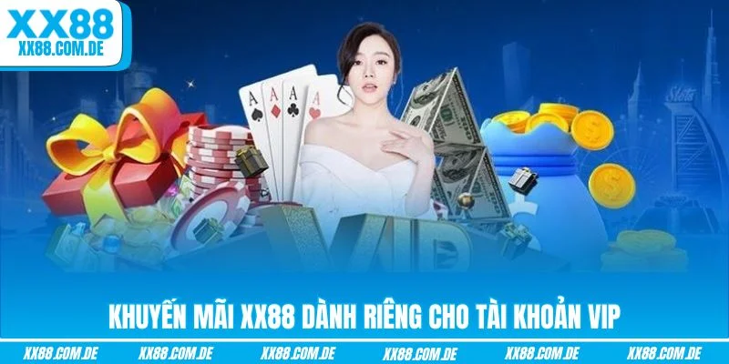 Khuyến mãi XX88 dành riêng cho tài khoản VIP